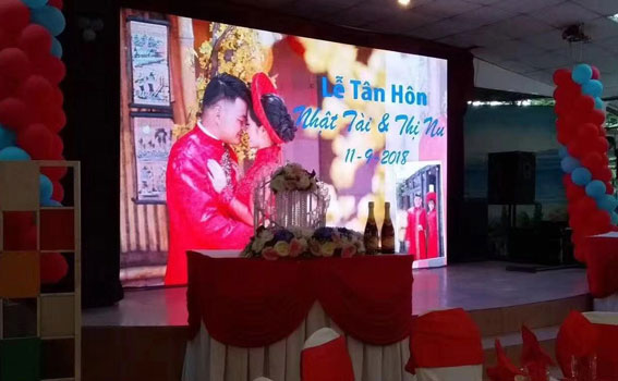 Wedding LED Display in Vietnam